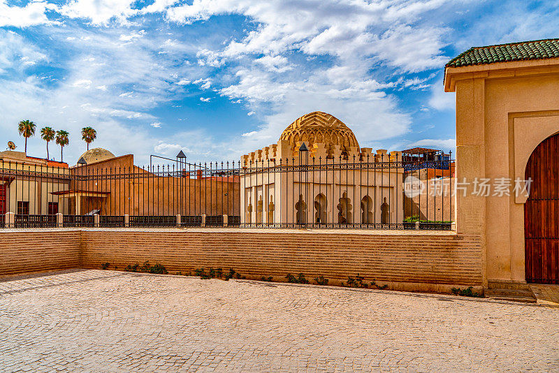 Almoravid Koubba - Ben Youssef清真寺，摩洛哥马拉喀什